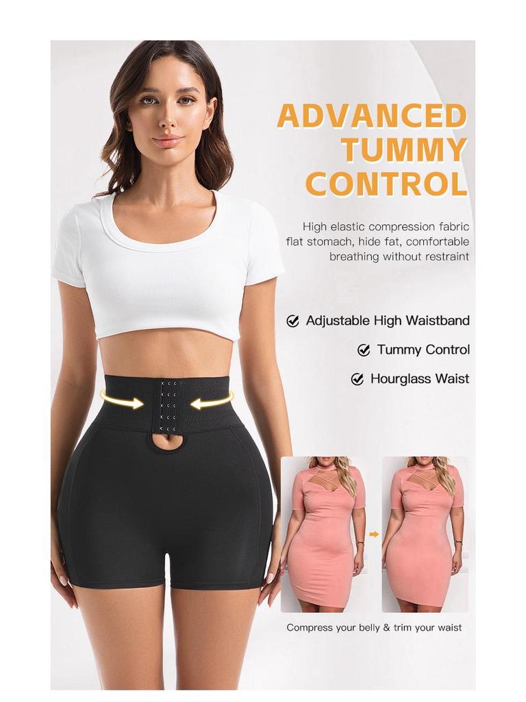 Women's Plus Size High-Waist Tummy Control Sculpting Pants with Butt Lift