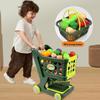 Kids' Role-Play Shopping Cart Toy: Large Simulation Supermarket Walker for Boys and Girls