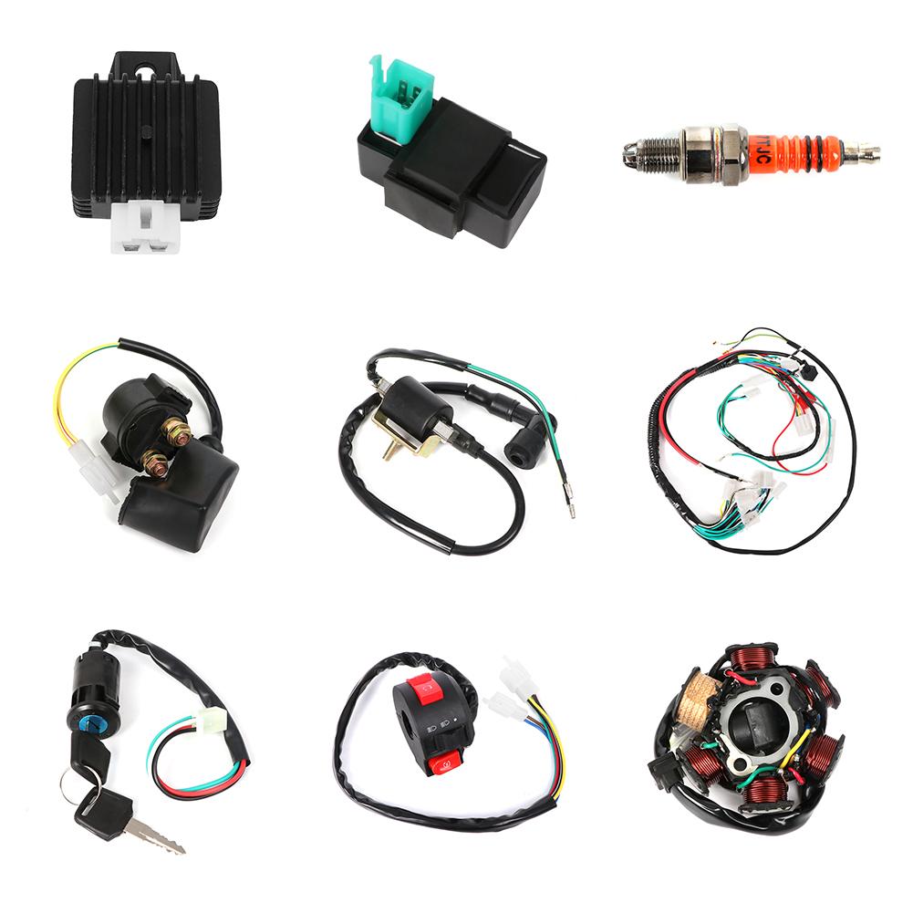 

Высококачественный профессиональный 4-тактный электрический стартер для квадроциклов 50cc 70cc 90cc 110cc 125cc китайские аксессуары для электрических квадроциклов армия зеленый