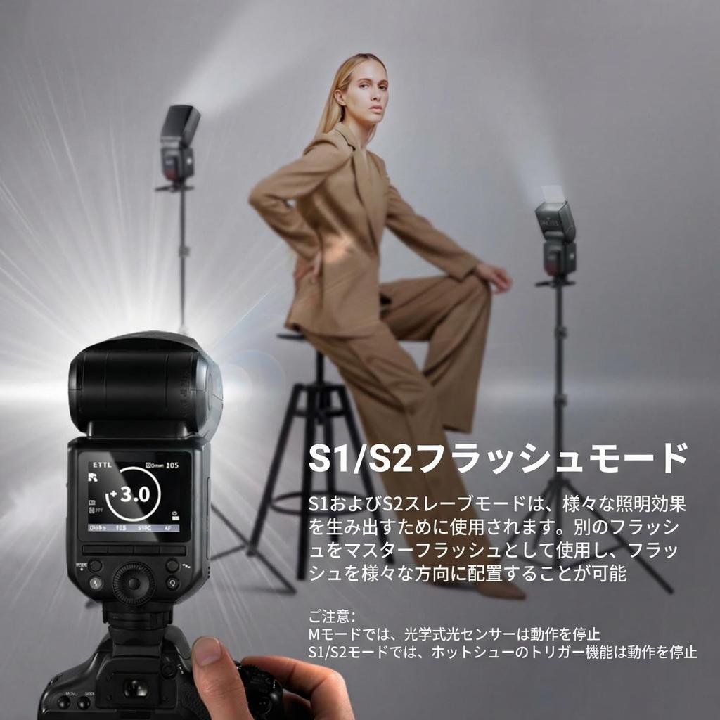 NEEWER TT560 Flash Strobe Camera Speedlight GN38 5600K Manual Modes Second Recycle Compatible with Standard Hot Shoe DSLR Mirrorless Cameras S1/S2