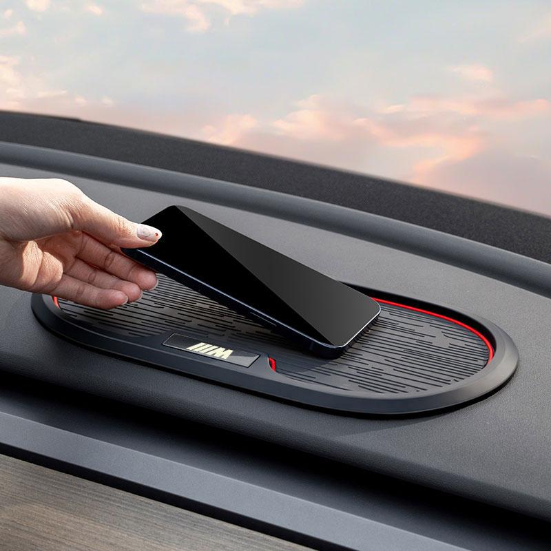 Auto Mat Silicone Dashboard Phone Anti-Slip Pads For BMW M Power X1 e84 X3 f25 X5 e53 x6 e71 ix3 i3 320i 330d M4 1 3 5 Series mkhr65