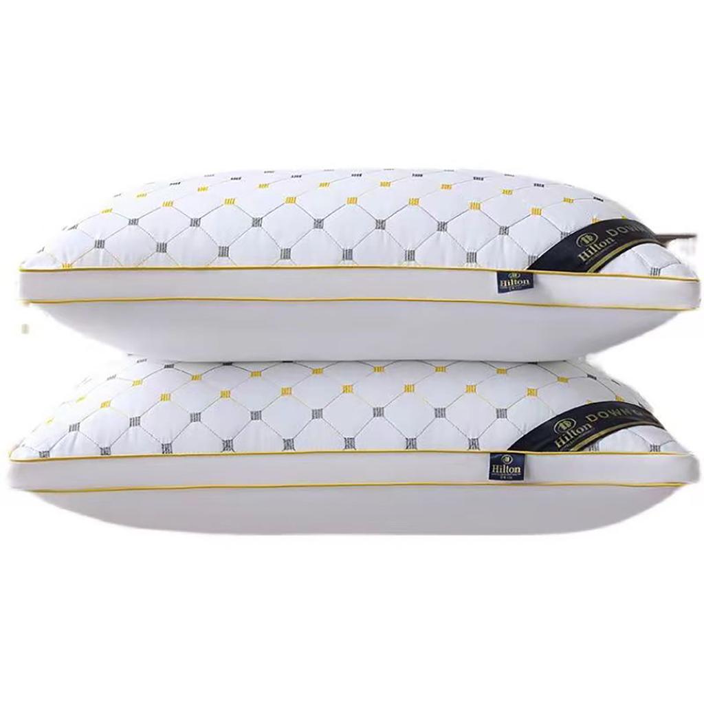Star Feather Velvet Pillow Core Single Dormitory Medium and High and Low Pillows Can Be Washed Pillow Core