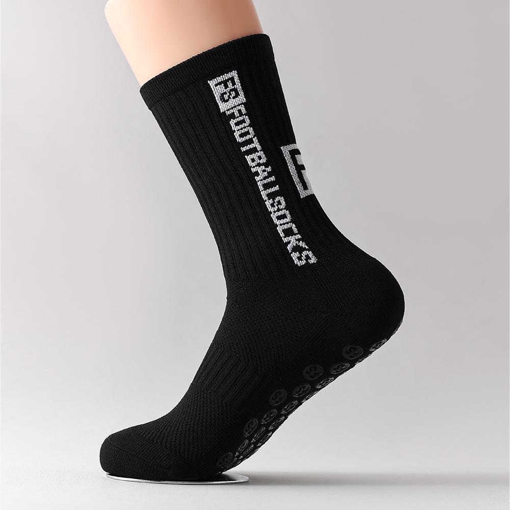 Anti-Rutsch Sportsocken für Herren: Nylon mit Punkten für Fußball, Laufen, Fitness und Yoga.