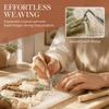 2pcs Yarn Cutter Latch Hook Tool Wooden Handle Thread Cutter Set Rug Hooking Kit  For Beginners