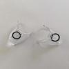 1 Pair Anti-Scratch Clear Safety Glasses Side Guards Transparent Eye Protection Accessory for Welding Auxiliary Use