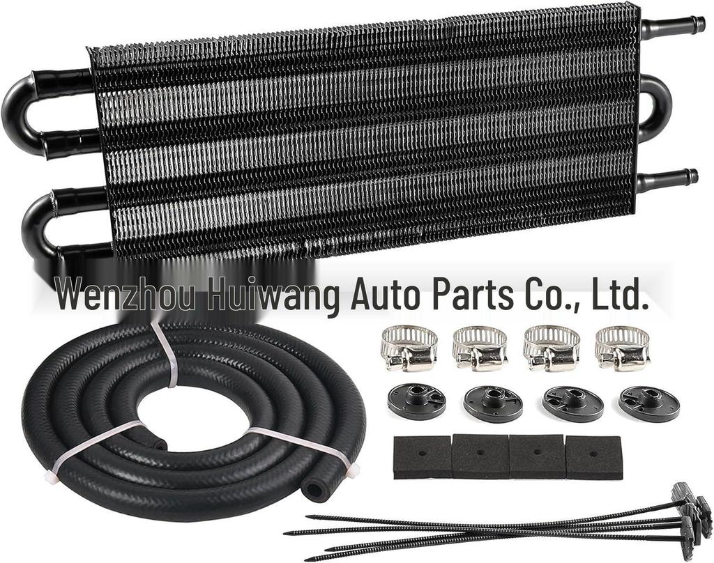 Universal Multi-Row Oil Cooler for Car Modifications (4, 6, or 8-row)