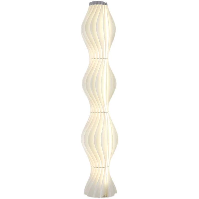 Nordic Cream Grass Skirt Floor Lamp: Elegant Bedroom & Living Room Atmosphere Light