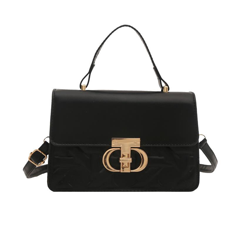 Retro handbag women's 2025 new spring fashion small square bag casual shoulder bag foreign style armpit bag