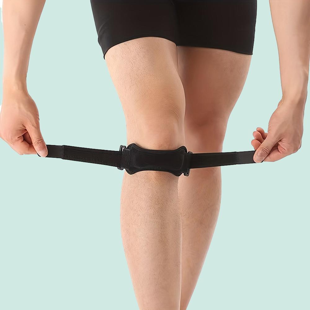 WRELS Patella Knee Strap Sports Kneepad Adjustable Knee Band  Professional Protector Pad Belted Protector Open Knee Wrap Band