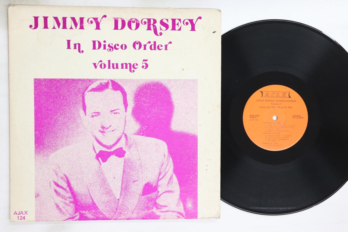 

LP Record JIMMY DORSEY - In Disco Order Volume 5 AJAX124 AJAX US Jazz Used