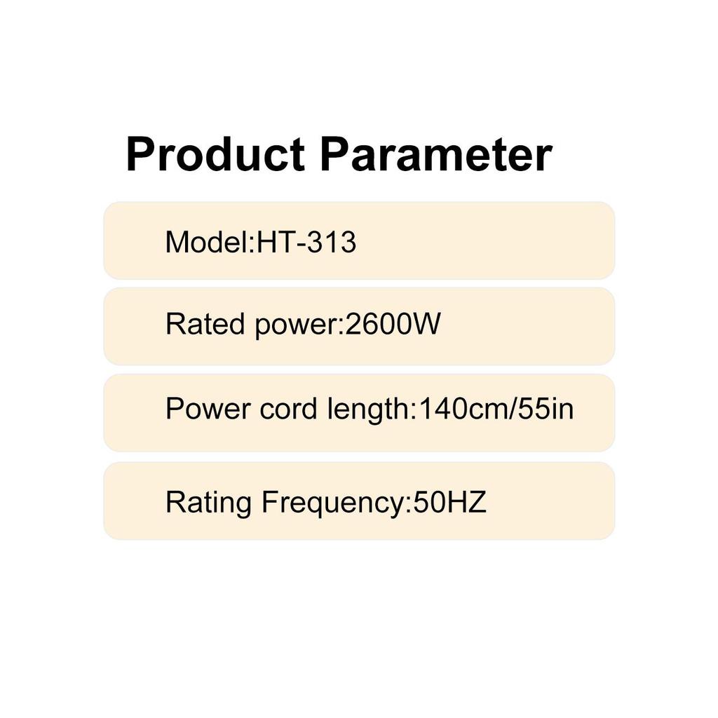 Hatteker Portable Hair Dryer Electric Home Use Hair Dryer Foldable Small Tube for Quick Drying
