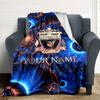 Liverpool Customize Your Name Blanket Cozy Personalized Blanket Durable Comfort Perfect for Sofa Nap Bed Home Decor Four Seasons Multipurpose