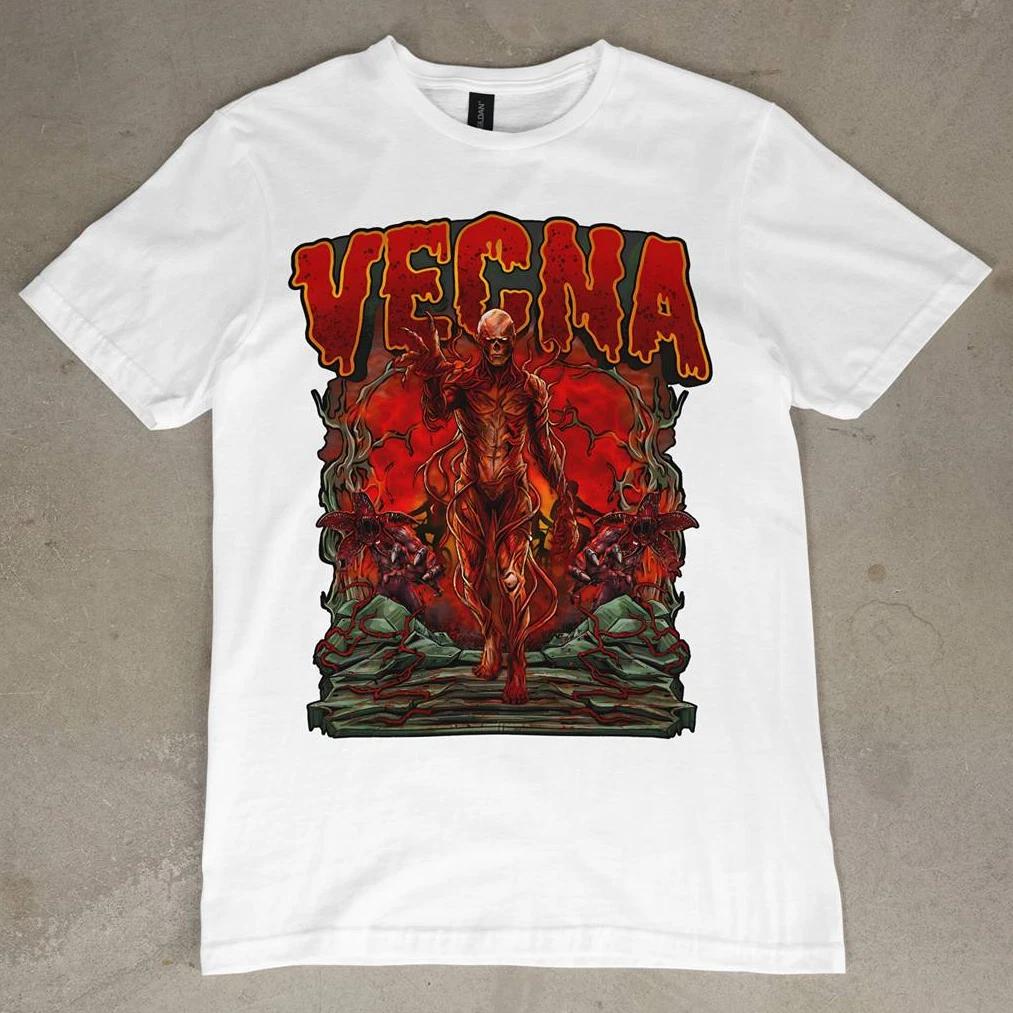 Vecna Stranger Things Horror Graphic Retro 100% Cotton T-shirt Mens Tees Top Unisex Streetwear Tee XS-4XL 2XL