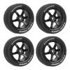 4Pcs 1Celsius10 RC Tires Plastic Rubber Smoothly   Strong Cushioning RC Wheels Replacement for    01  02