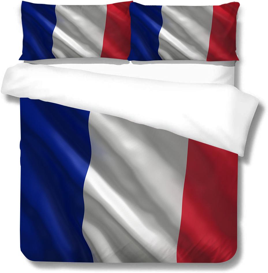 

Полиэстеровый пододеяльник наволочка набор из двух или трех предметов цвет национальный флаг 3D цифровая печать a pair of pillowcases 50 * 90