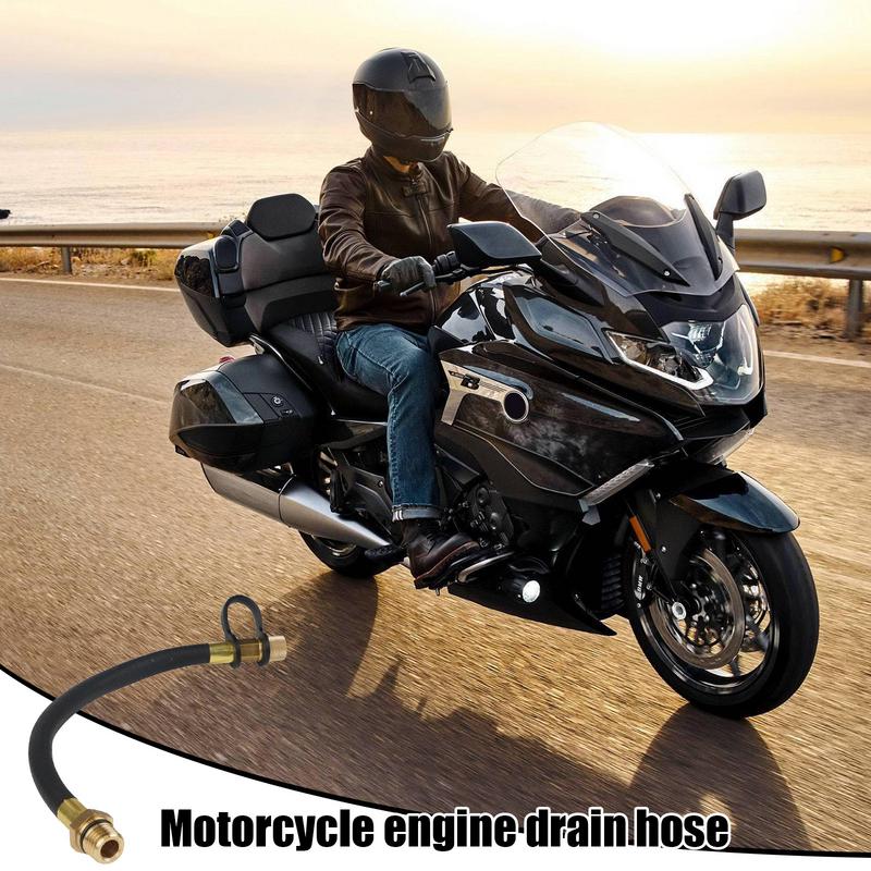 Furtun de schimbare a uleiului de scurgere a motorului Furtun de scurgere flexibil pentru ulei de motor Accesorii pentru modificarea motocicletei Ulei pentru scule de schimbare a uleiului de motor