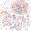 220Pcs Acrylic Peanut Beads For DIY Necklace Bracelet Earrings Jewelry Making Craft Accessories