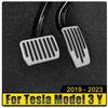 Pedal Covers for 2020 Tesla Model Y: Accelerator, Brake, Foot Mats