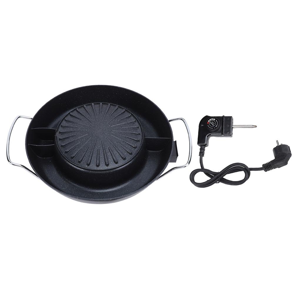 1800W horký hrnec s grilem 2 v 1 korejský elektrický gril BBQ Hotpot Pot Combo nepřilnavý rychlý a rovnoměrný