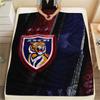 Johor Darul Ta'zim FC  Print Flannel Blanket, High quality Comfortable for All Seasons, Home Decor, Warmth and Comfort