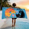 A Pet-Friendly Social Day Themed Beach Towel, Featuring Cute Pet Designs, Demonstrating Schrödinger'S Cat Box,Cat-Themed Gallery
