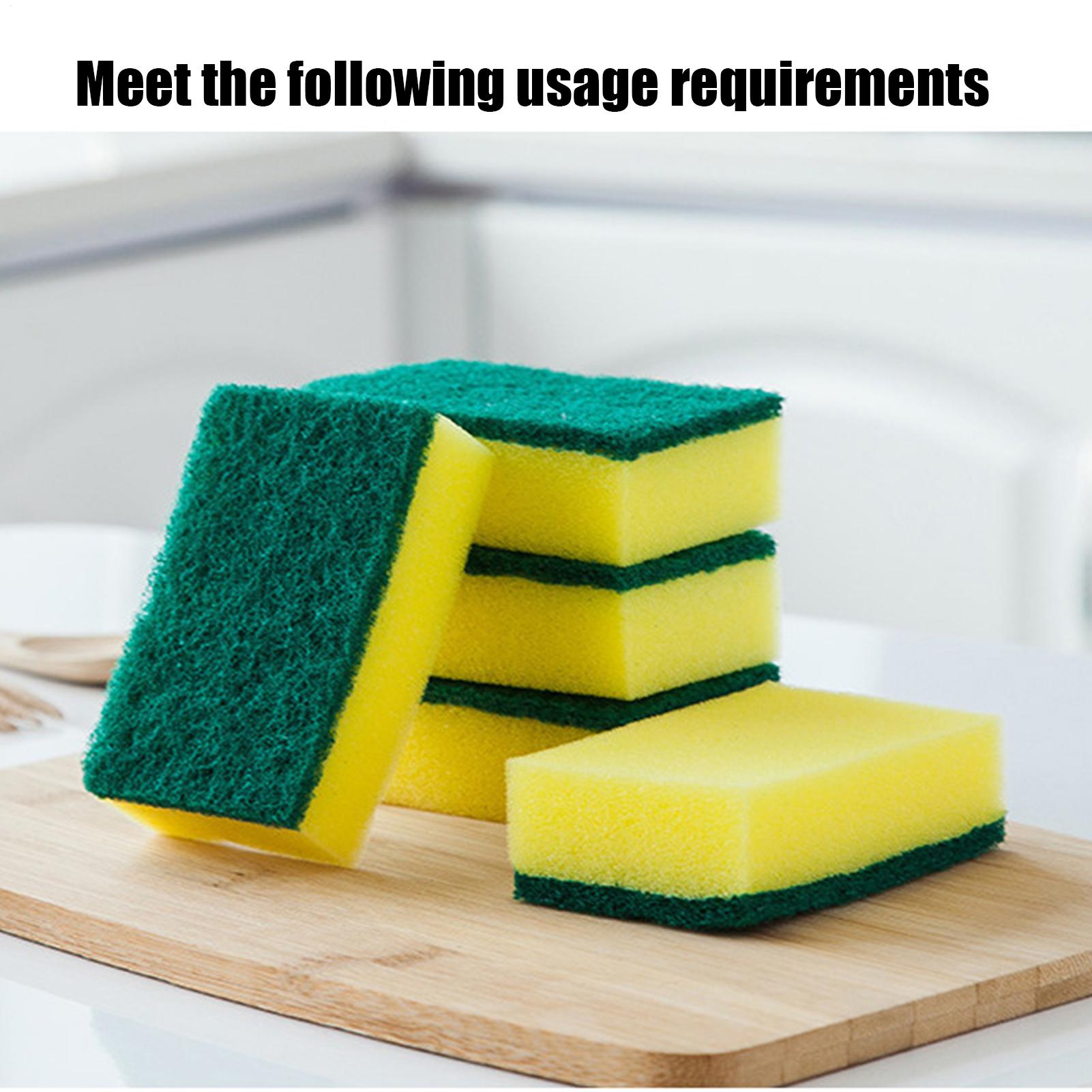 Dish Washing Sponge Dust Cleaning Sponge Scrubber For Kitchen Magic Cleaning Magic Erasers Sponge Kitchen Scourer Supplies China Mainland