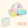 Diansheng Versatile Magic Ruler 24/36/48/60/72 Section Rainbow Color Puzzle Folding Preschool Children's Rubik's Cube Toy