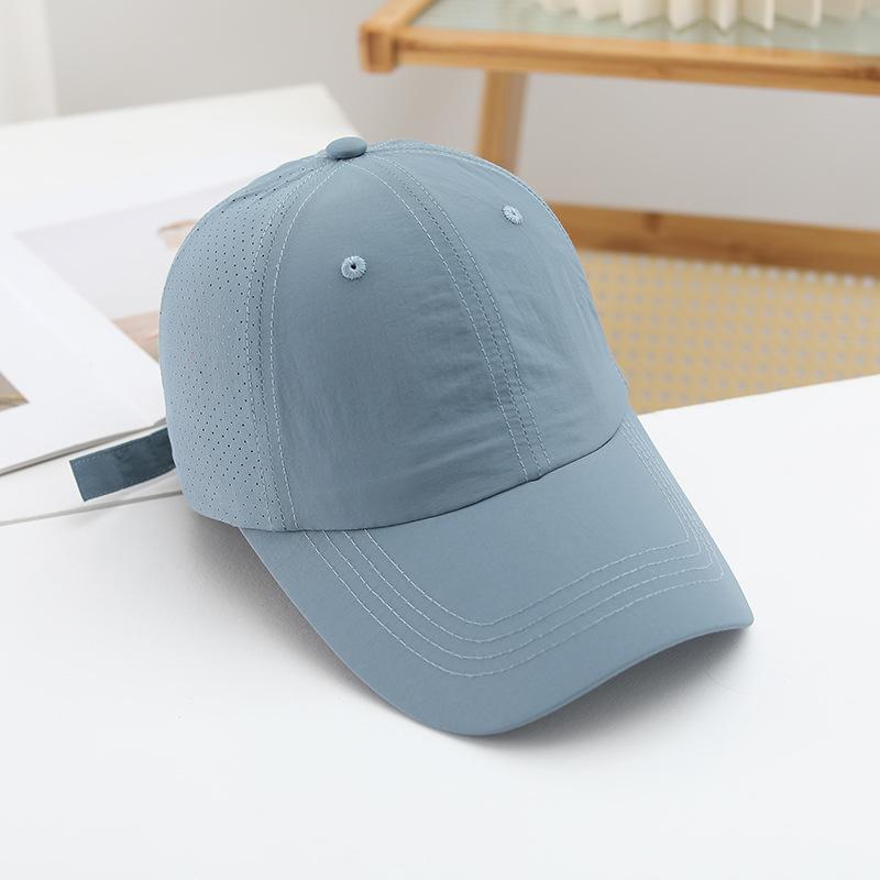Summer New Mesh Light and Breathable Sunscreen Hat Outdoor Sports Running Soft Top Quick Drying Cap Baseball Cap