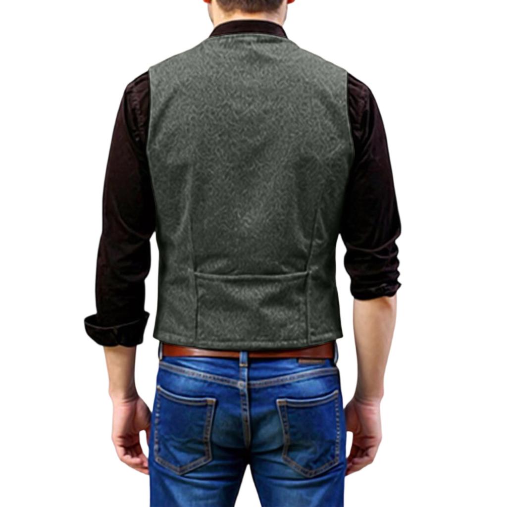 Men's  Leisure  Self-Cultivation  Suit  Vest  Coat