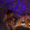Veilleuse Projecteur Effets Lumineux 2 en 1 Ciel Étoilé et Océan – Lampe de Nuit Enfant Colorée avec 2 Globes Interchangeables