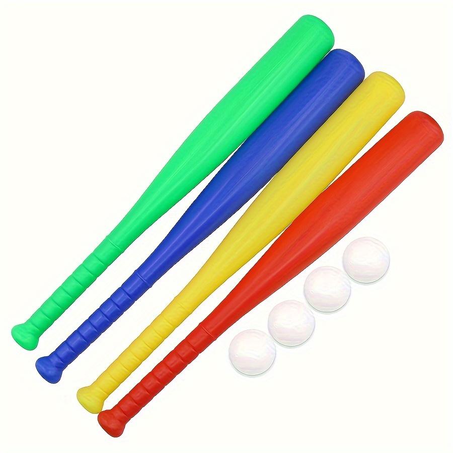 17,7 Zoll Plastik-Baseballschläger mit Ball Outdoor-Spielset für Hinterhofspiele & Partys, Halloween Weihnachten Geburtstagsgeschenk JXB