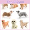 Brinquedo Cibotium Barometz de PVC para Crianças Welsh Corgi Cão Pastor Animais de Estimação Modelos de Animais Para Brincar e Decoração de Crianças