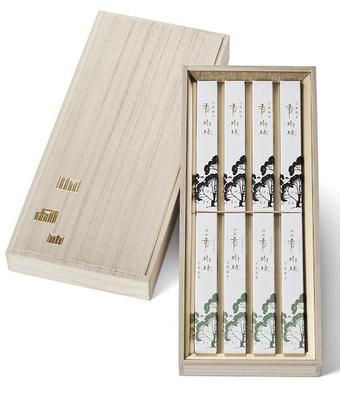 Gyokushodo Kojurin and Kiyosumi Kojurin 8-Box Set In Paulownia Wood Box #6432