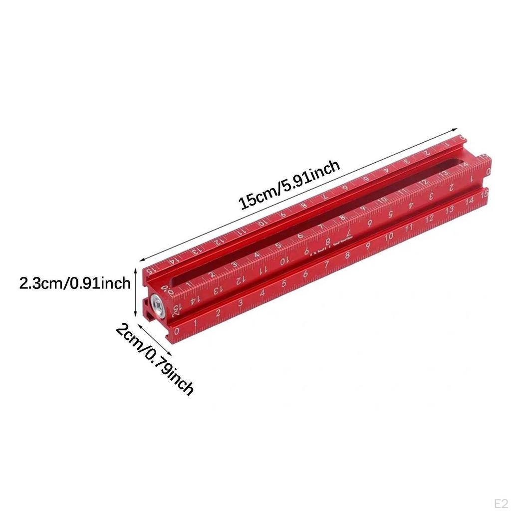 Aluminum Alloy Scribing Tool for Woodworking, Carpentry And DIY Projects