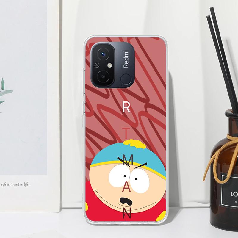 

Cartoon S-South-Parkes Phone Case For Xiaomi Redmi 12C 12 10C 10A 10 9C 9A 9T 9 8A 8 7A 7 6A 6 Pro K70 K40 K20 Fundas Back Cover Redmi 10