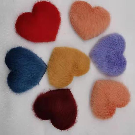 Hair Pin Sweet Plush Faux Mink Fur Elegant Anti-slip Hair Accessories Pure