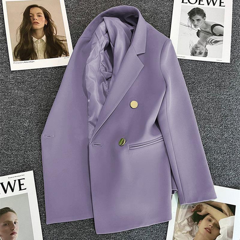 Women's Casual Solid Color Three-quarter Sleeve Pocket Shirt Jacket
