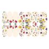 Flower Series Nail Art Stickers: Full Adhesive Set YMY2451-2465