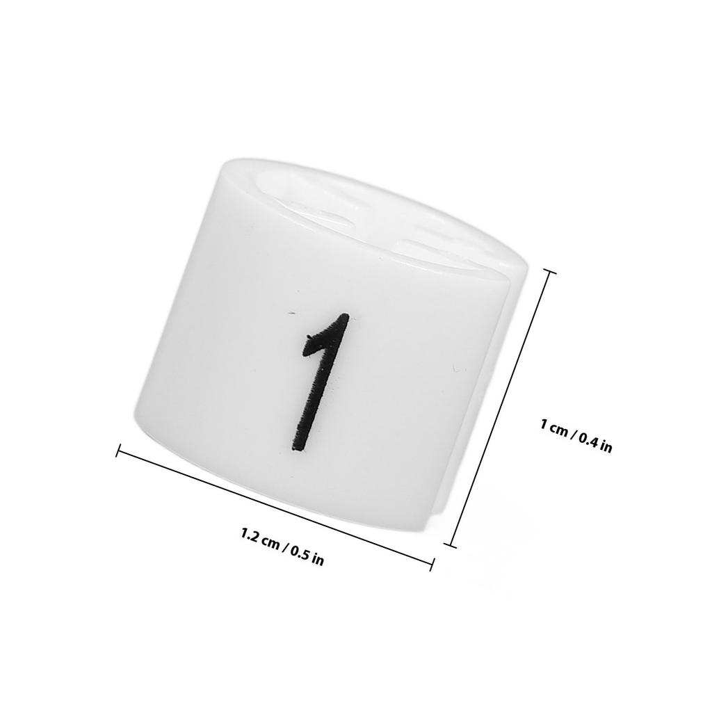 50 Stück Kleiderbügel Größenmarkierer Kunststoff Nummernmarkierungen zur schnellen Größenidentifikation Haus- und Geschäftsraumorganisation