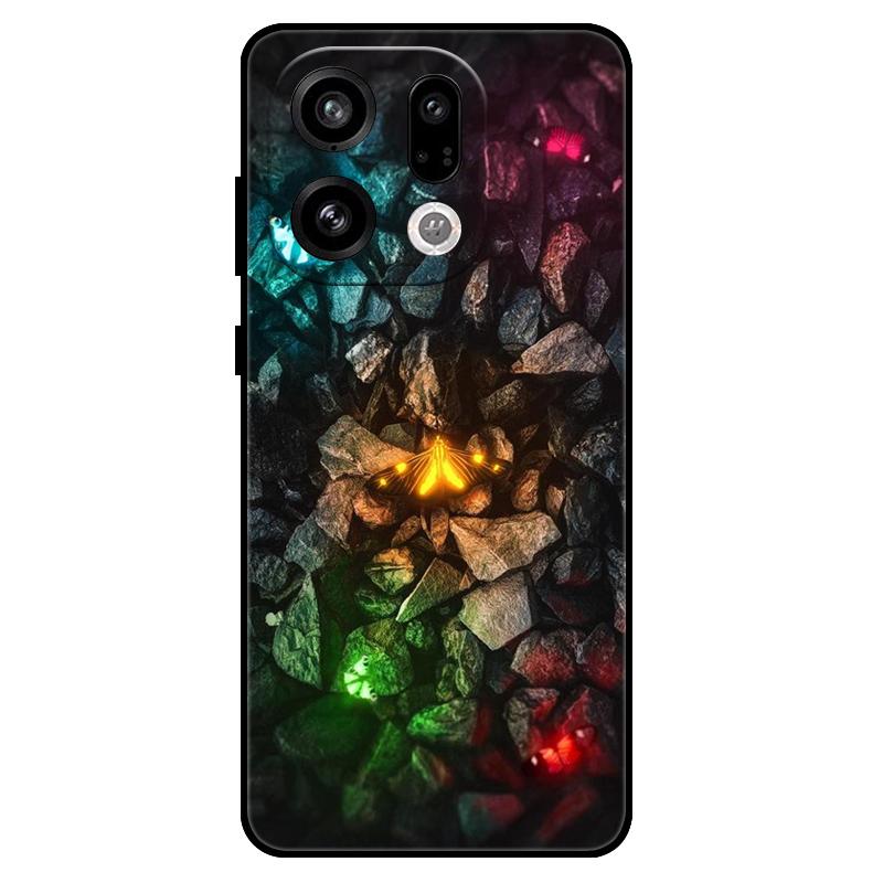 For Oppo Find X9 Pro Case Silicone Luxury Space Soft Bumper for Oppo Find X 9 X9Pro 5G 2025 Phone Cover TPU Funda Shockproof