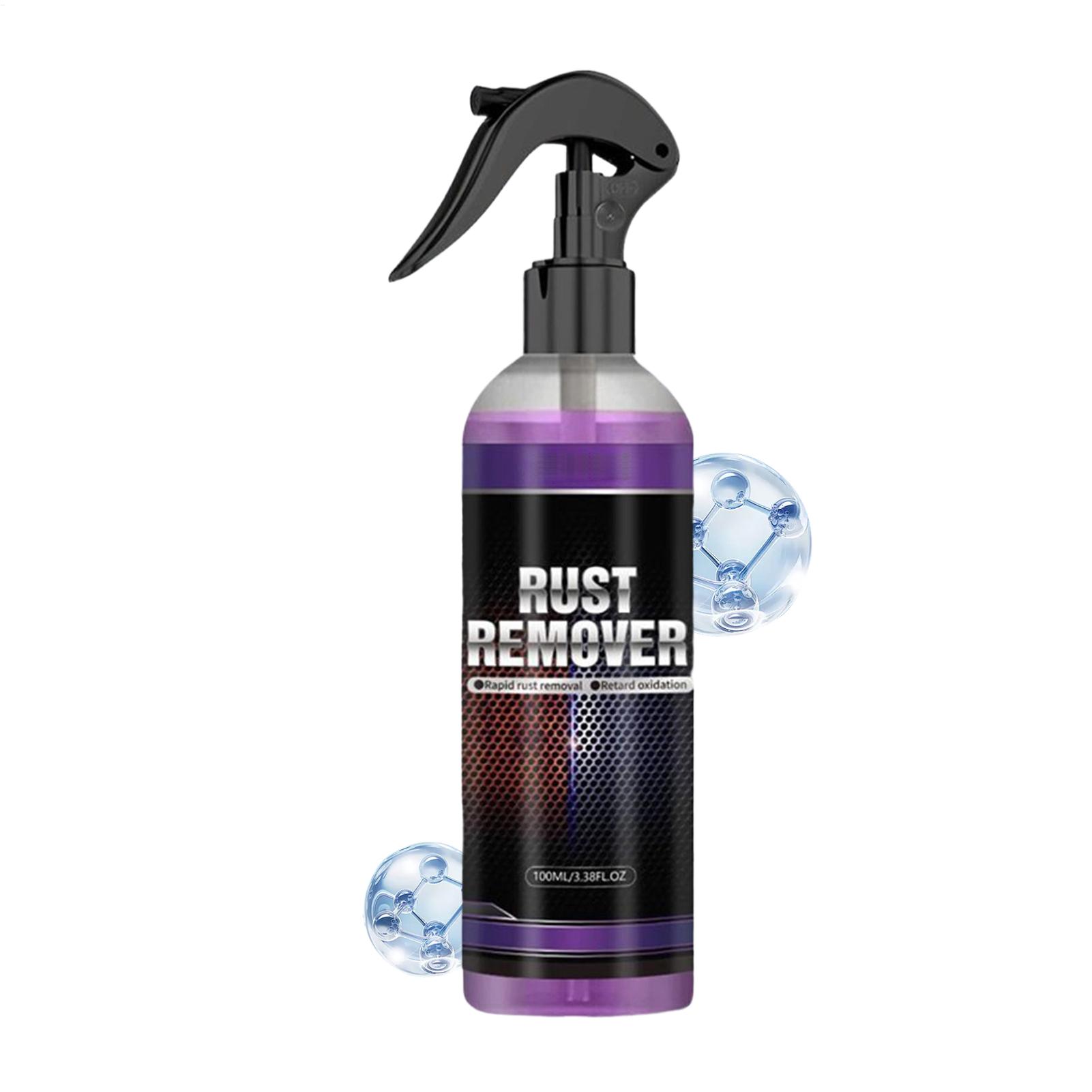 100ml Automotive Interior Rust Dissolver for Metal Gentle Long-Lasting Auto Removal Spray Car Rust Remover for Beginners Family 100ml
