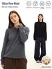 Vintage Woll-Polo-Pullover: Weiches, flauschiges Strickteil für Damen & Herren - Perfekt für Herbst & Winter.