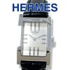 Used Hermes Tandem TA1.210 Leather Belt Quartz Ladies Watch Good Condition