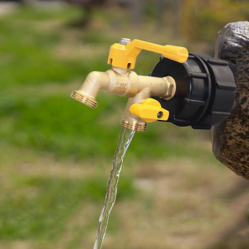 IBC Tote Hose Adapter Coarse Thread Brass IBC Adapter IBC Tote Valve Adapter Water Tote Replacement Parts Water Tank Hose