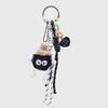 Maillard Wind Star Bag Pendant Ins Girls Bag Accessories Cute Hairball Keychain Lanyard Pendant