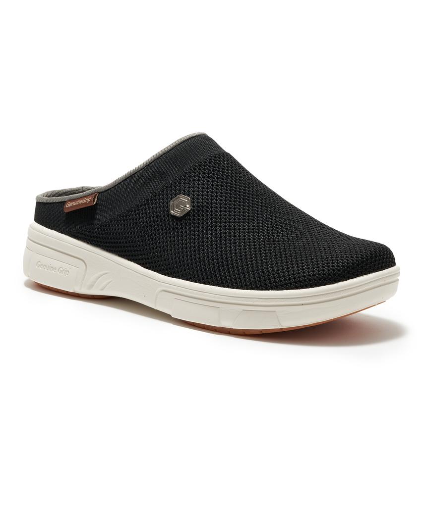 Genuinegrip Bordeaux 30-4S Mule Slippers - Midnight Black