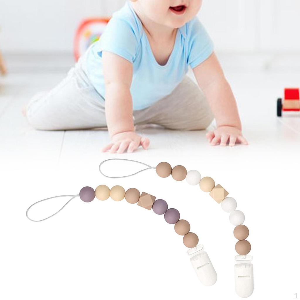 Chain Clip Silicone Holder for Baby Birthday Gift