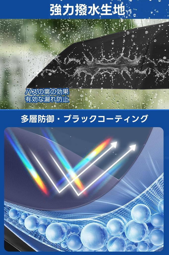 New for 2025 12 Double Folding Umbrella with Automatic Durable Strong Wind Super Folding Parasol for Sun and Rainy Season Typhoon UV Storage Pouch