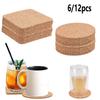 Cup Mats Cork Coaster Tableware Tea Cup Mats Cup Coasters