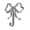 Metal Bow Shape Wall Hooks Decorative Key Bag Hanging Hook Load-bearing Towel Hat Jacket Key Holder for Home Decor